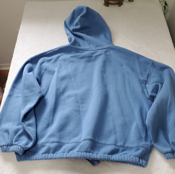 Askya Blue Drawstring Hoodie Size XL - Picture 7 of 9